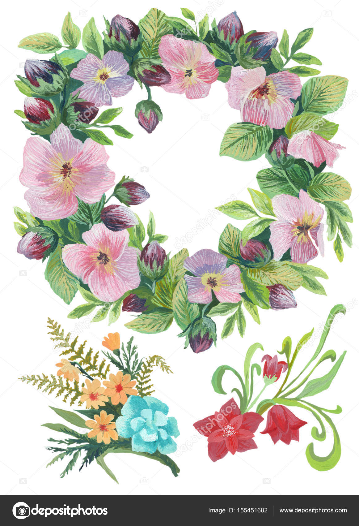 pic Imagenes De Flores Pintadas Para Dibujar flores pintadas para dibujar flores