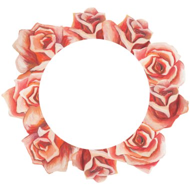 Suluboya çiçek tebrik kartı. Suluboya çiçek buketi. Dekoratif çerçeve çiçek. Beyaz arka plan üzerinde izole.