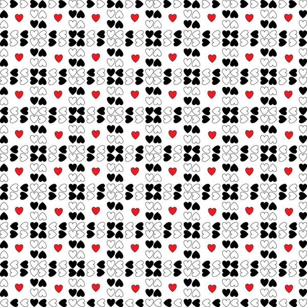 Dikişsiz desen - hearts