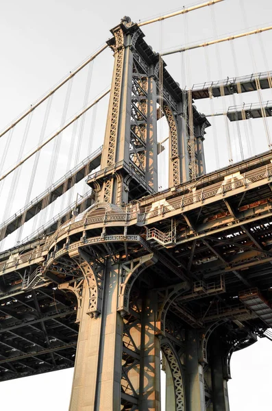 Parte del ponte di Manhattan, New York — Foto Stock