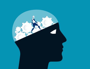 Yapmak ve onarma. Teknoloji yapmak ya da beyin tamiri. Kavram aut