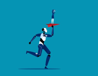 İş yapmak için yapay zeka. Robot ve İnsan, Baba