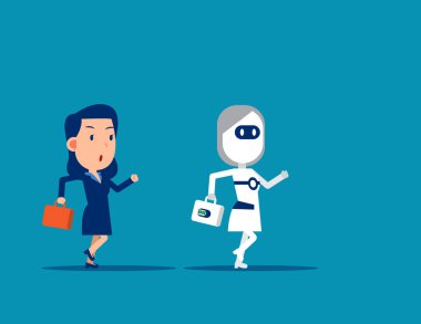 İnsan Robota karşı. İş dünyası yapay zekayla rekabet ediyor