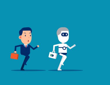 İnsan Robota karşı. İş dünyası yapay zekayla rekabet ediyor