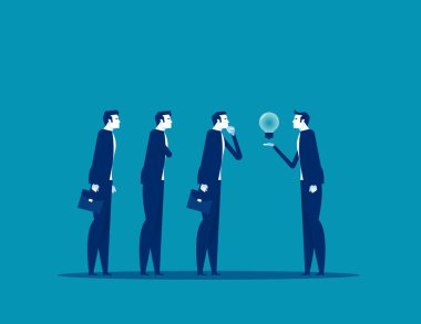 İş çözümü projesi desteği. İş konsepti çevrimiçi danışma vektör çizimi, Yönetim ve Planlama