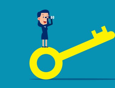 En üstte duruyor. Teleskoptan bakıyorum. İş arama başarısı