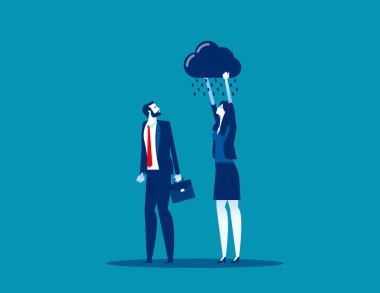 Kişi depresyonu üzüntüsü. Umutsuzluk kavramı