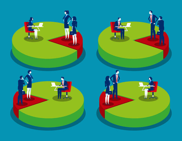 Установить долю рынка или проникновение на рынок. Концепция бизнес маркетинга
