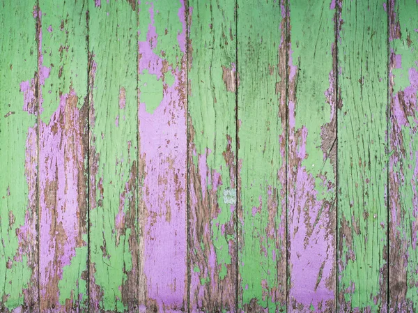 Textura de madera con color de pintura despegado —  Fotos de Stock