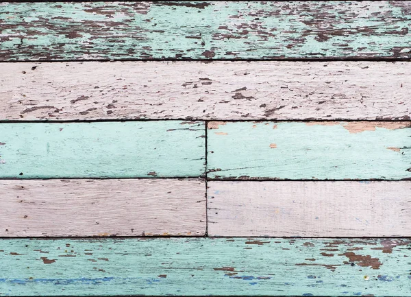 Texture in legno con pittura colore sbucciato — Foto Stock