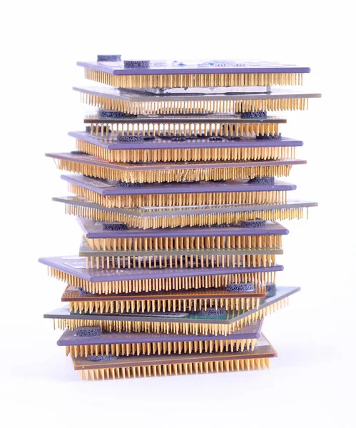 Muchos ordenador de la CPU — Foto de Stock