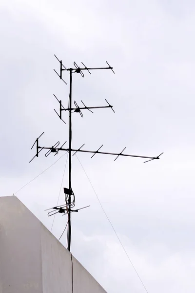 Televízió antenna retro — Stock Fotó