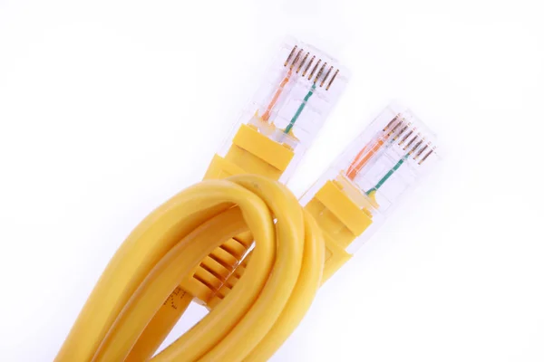 Lan cable computer — Stock Photo, Image