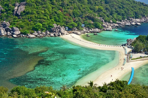 Ilha de Nangyuan na Tailândia — Fotografia de Stock