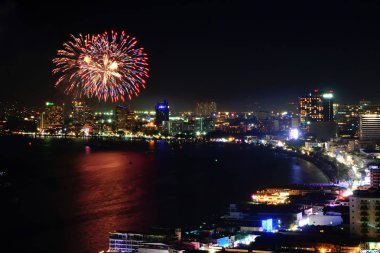 Pattaya havai görünümü noktada