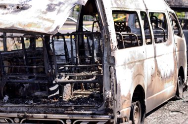 Araba Tayland yanmak