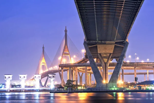 Tailandia ponte Bhumibol — Foto Stock