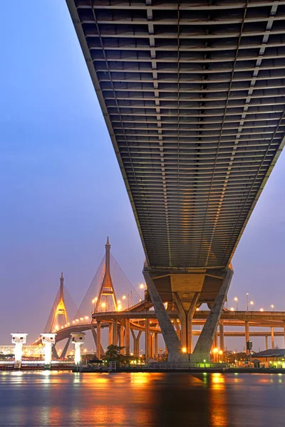 Tailandia ponte Bhumibol — Foto Stock