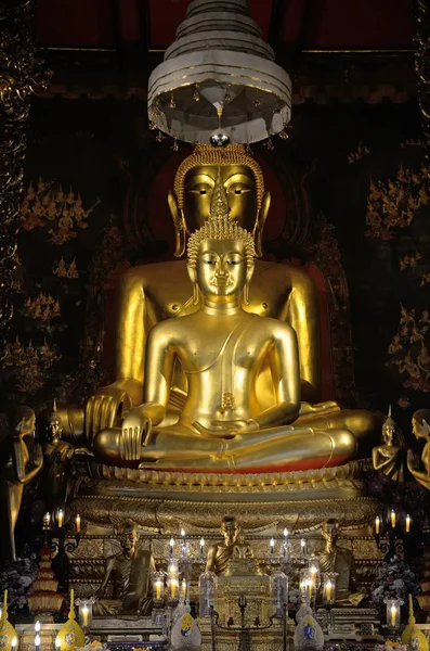 Goldbuddha Thailand — Stockfoto