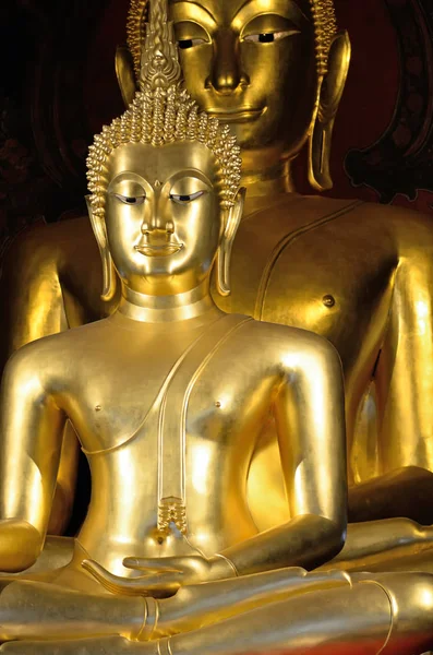Goldbuddha Thailand — Stockfoto