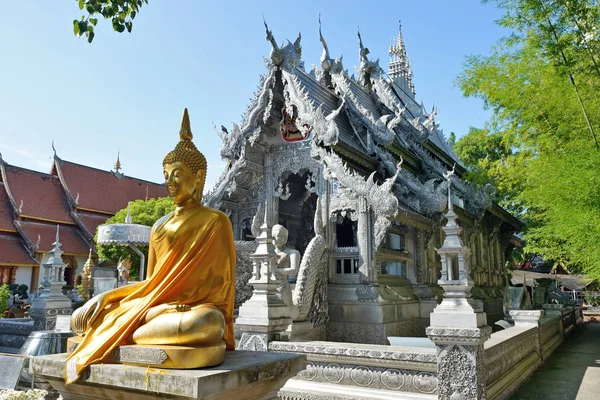 Wat silver thThailand — стоковое фото