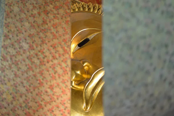 Capo buddha Wat Pho — Foto Stock