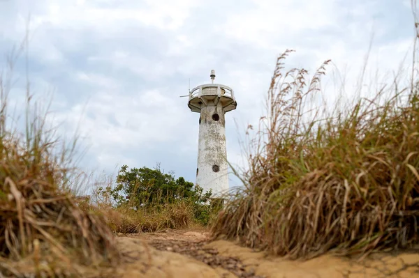 stock image lighthouse on mountain