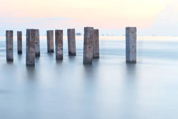 Deniz blure ve Kutup — Stok fotoğraf