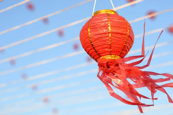 Lantern red chaina — Stock Photo, Image