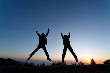 siluate adam Dağı'nda