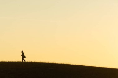 siluate adam Dağı'nda