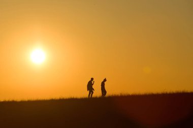 siluate adam Dağı'nda