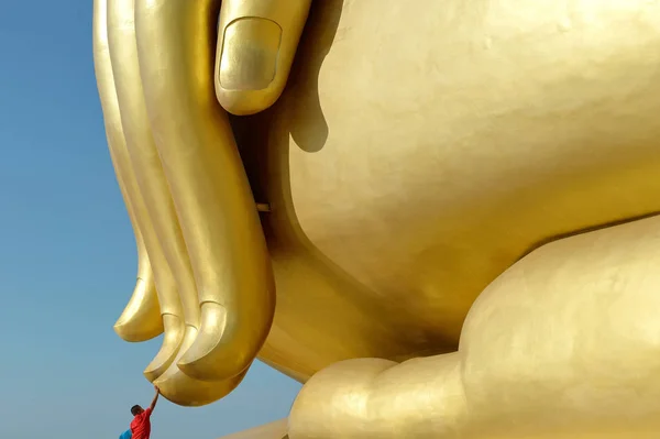 Zlatý Buddha Thajsko — Stock fotografie