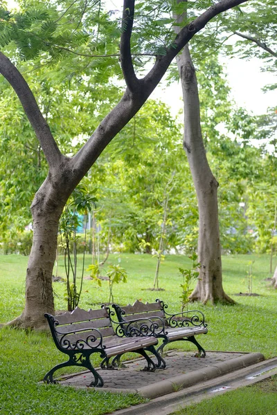 Stuhl im Park — Stockfoto