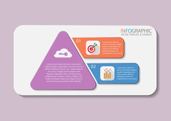 Infografía digital 3D abstracta. La infografía vectorial se puede utilizar para el diseño. Infografía para web. Infografía para plantilla. Infografía para folleto y negocios. Diseño de negocio infográfico. Número de infografía y diagrama. Ilustración infográfica. Yo... — Archivo Imágenes Vectoriales