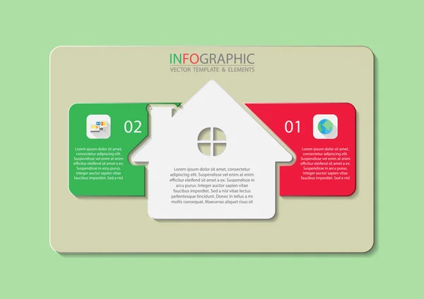 Juego de infografías vectoriales. Colección de plantillas para diagrama de ciclo, gráfico, presentación y gráfico redondo. Concepto de negocio con opciones, piezas, pasos o procesos . — Archivo Imágenes Vectoriales