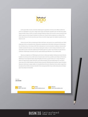 Antetli kağıt tasarımı şablonu ve mockup minimalist tarzda vektör bohça. set tasarımı için iş veya mektup düzeni, broşür, şablon, bülten, belge veya sunu ve diğer.