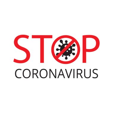 Covid-19 Coronavirus konsepti, Novel Coronavirus (2019-nCoV) simge pankartı. Dünya Sağlık Örgütü WHO, COVID-19 adlı tehlikeli virüs taşıyıcısı Coronavirus hastalığı için yeni bir resmi isim tanıttı..