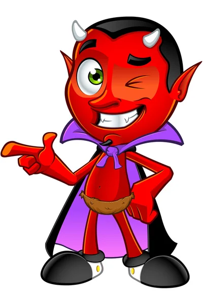 Personagem Diabo dos desenhos animados Vetores De Bancos De Imagens Sem Royalties