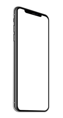 İzole akıllı telefon. Gerçekçi vektör dosyası