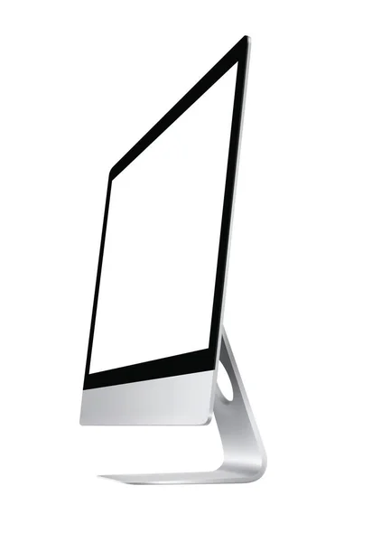 Monitor Realista Del Estilo Del Vector Imac — Vector de stock