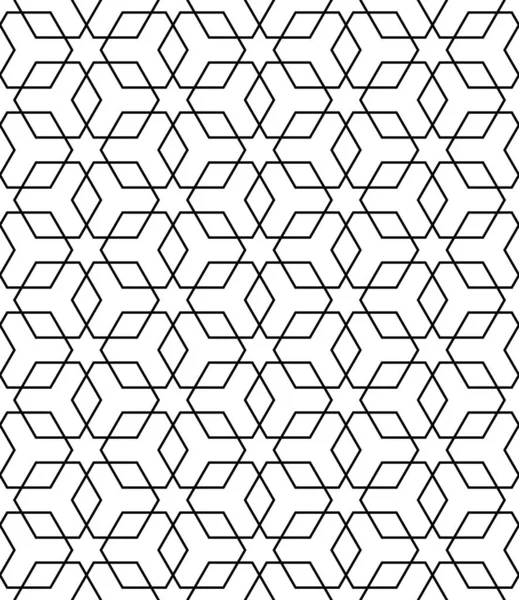 Karmaşık çizgileri olan soyut geometrik desen.