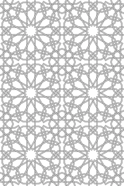 複素線の幾何学的パターン — ストックベクタ