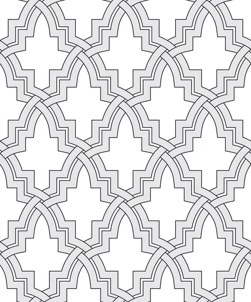 Karmaşık çizgileri olan soyut geometrik desen.