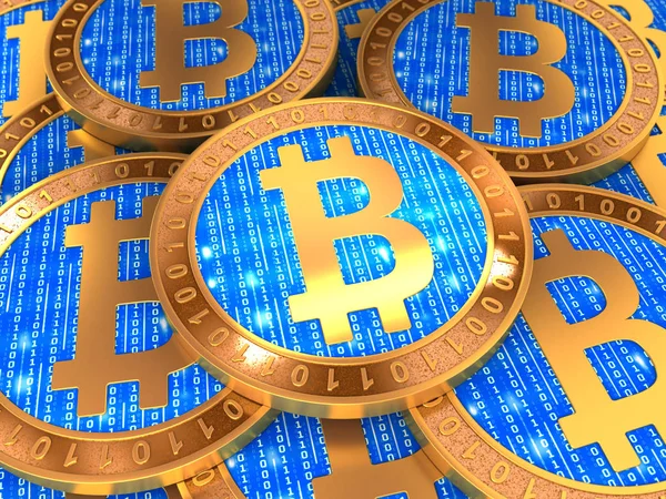 Bitcoin είναι το χρυσό πρότυπο του ψηφιακού νομίσματος — Φωτογραφία Αρχείου