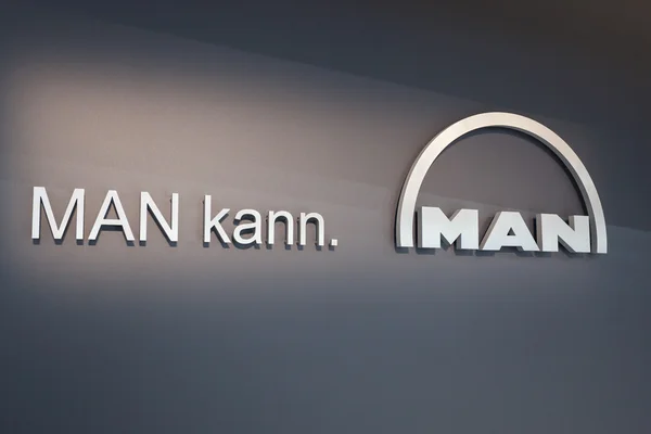 Logo MAN all'IAA 2016 — Foto Stock