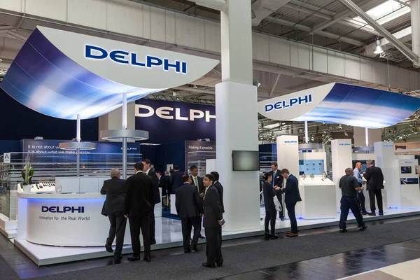 DELPHI Automotive Company at the IAA 2016 — Stock Photo, Image