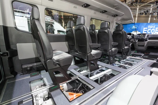 Интерьер топливного элемента Hyundai H350 — стоковое фото