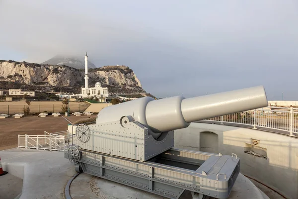 Kanon in Gibraltar — Stockfoto