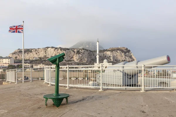 Kanon i Gibraltar — Stockfoto